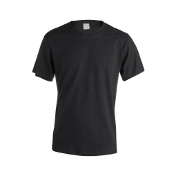 Camisetas ADULTOS-NIÑOS, negras, ESTÁNDAR, UNISEX de algodón, personalizadas.