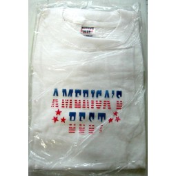 Camiseta blanca UNISEX de algodón AMERICAS BEST, sin personalizar