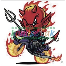 Prediseño "Diablo en moto"