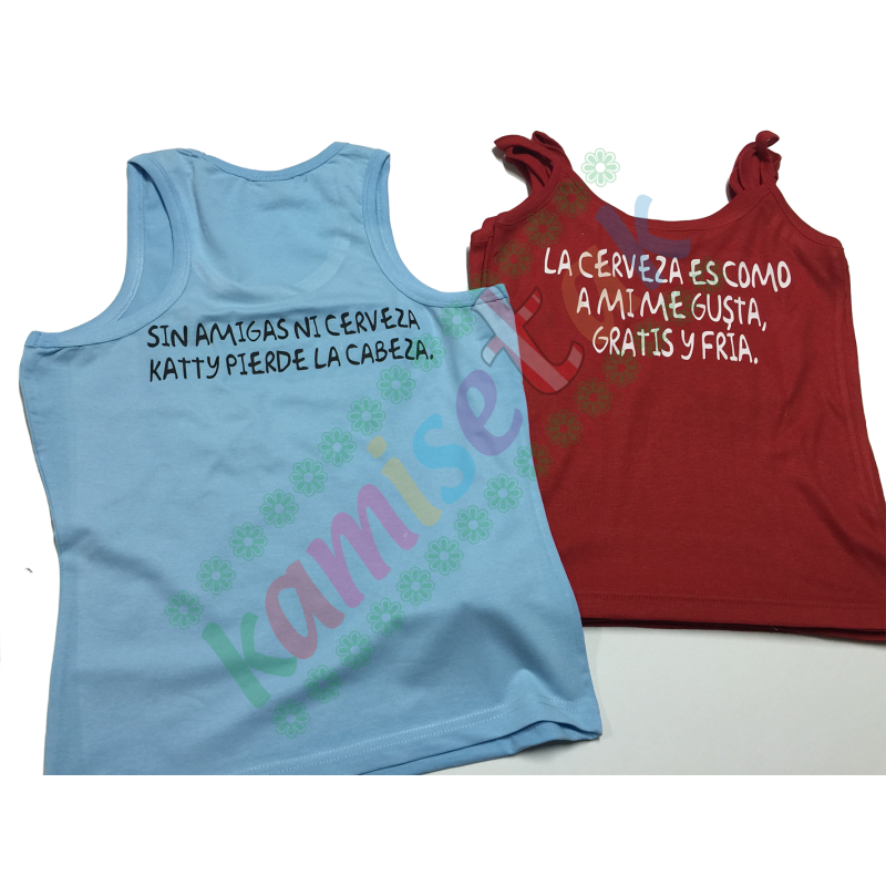 PARA VESTIR: EJEMPLOS  de camisetas personalizadas.