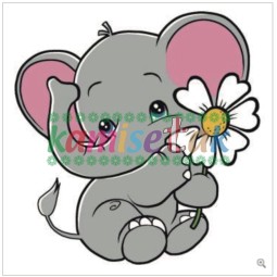 Prediseño "Elefante margarita"