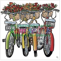 Prediseño "Bicis colores"