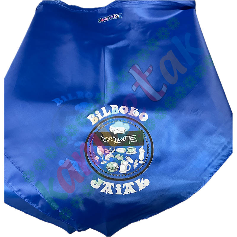 PAÑUELOS: EJEMPLOS  de pañuelos de fiesta personalizados.