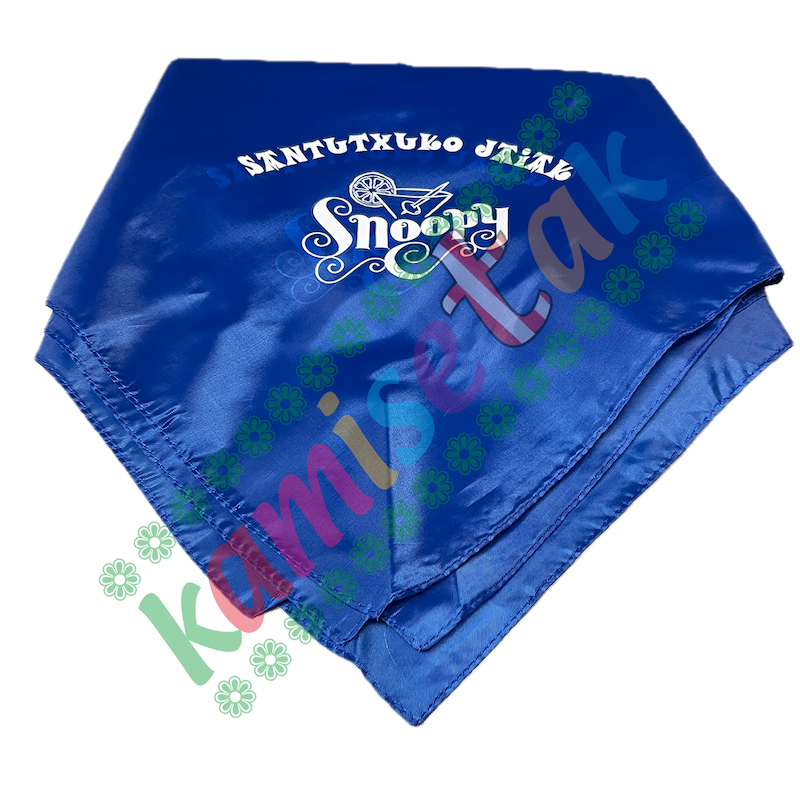 PAÑUELOS: EJEMPLOS  de pañuelos de fiesta personalizados.