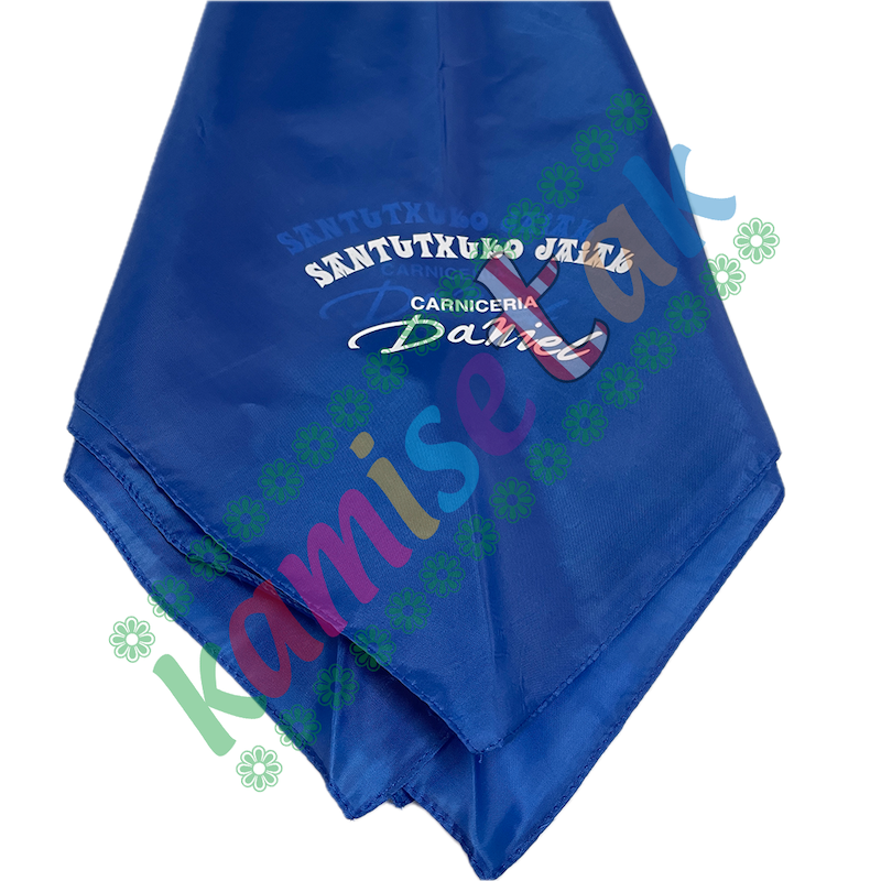 PAÑUELOS: EJEMPLOS  de pañuelos de fiesta personalizados.