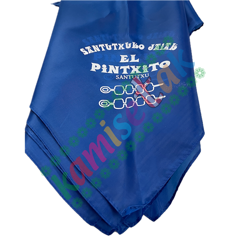 PAÑUELOS: EJEMPLOS  de pañuelos de fiesta personalizados.