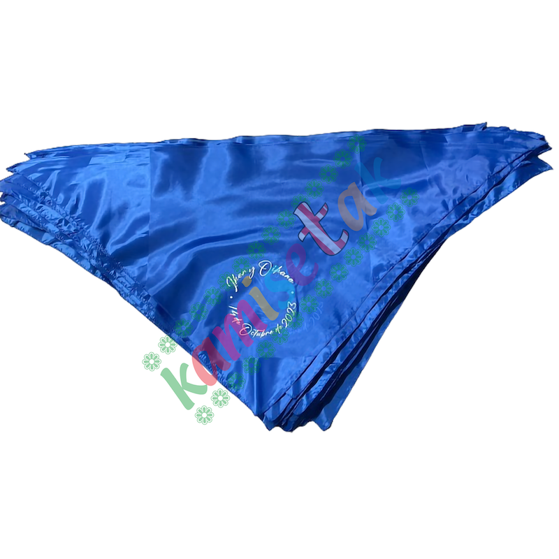 PAÑUELOS: EJEMPLOS  de pañuelos de fiesta personalizados.