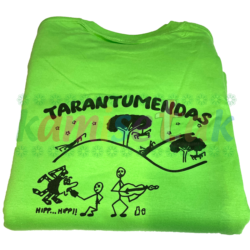 Camisetas verdes Tarantumendas