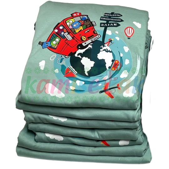 Camisetas de fiestas Agua Marina de Uretamendi