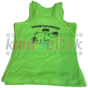 Camisetas verdes de tirantes de fiestas Tarantumendas