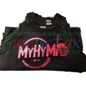 Camisetas negrasde fiestas MyHyMi