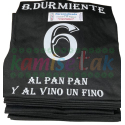 Camisetas negras de fiestas B. Durmiente