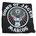 Camisetas negras de fiestas Sons of Jager