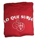 Camisetas rojas de fiestas Lo que Surja