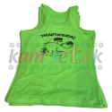 Camisetas verdes de tirantes  de fiestas Tarantumendas