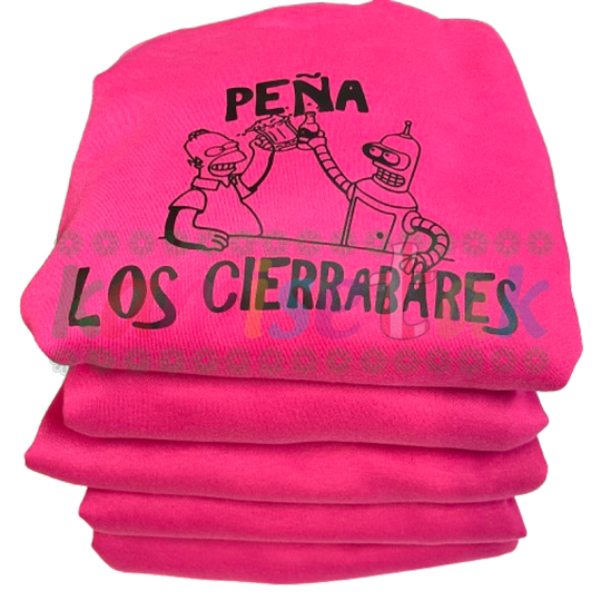 Sudaderas magenta de fiestas ls cierrabares
