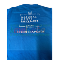 Camisetas azules BASATI, fisioterapeutas