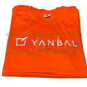 Camisetas naranjas YANBAL