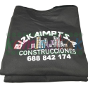 Camisetas negras Construcciones BIZKAIMPT SA
