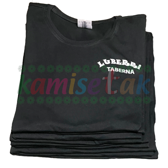 Camisetas negras Taberna LUBERRI