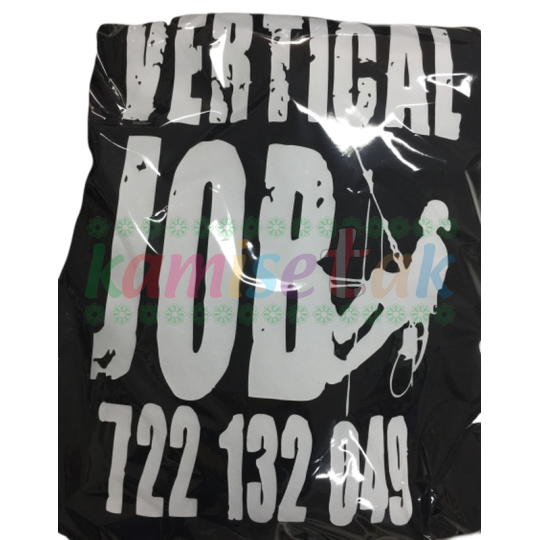 Camisetas negras VERTICAL JOB