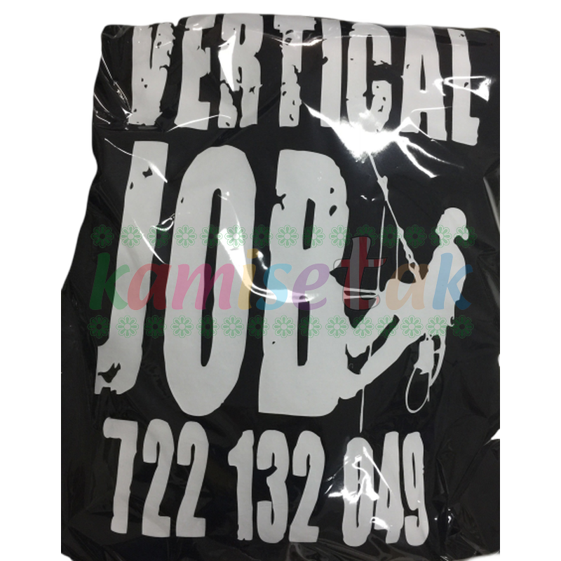 Camisetas negras VERTICAL JOB