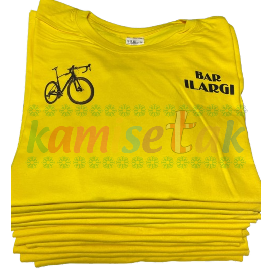 Camisetas amarillas Bar Hilargi