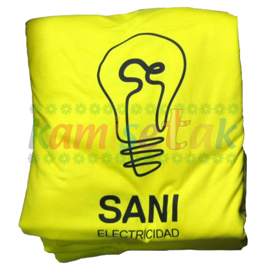 Camisetas amarillas SANI electricidad