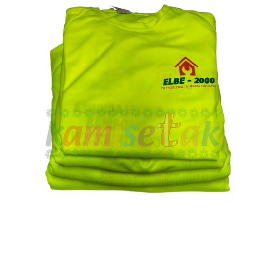 Camisetas Amarillas ELBE Instalaciones