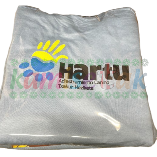 Camisetas blancas Adiestramiento Canino Hartu