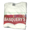 Camisetas blancas panadería BASQUERYS