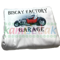 Camisetas blancas BISCAY FACTORY Garage