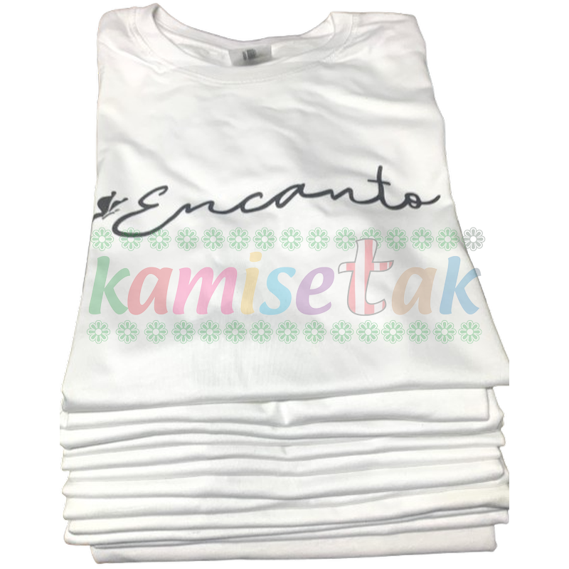 Camisetas blancas peluquería ENCANTO