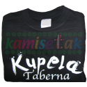 Camisetas negras Taberna Kupela