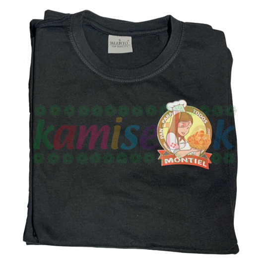 Camisetas negras Panadería  Montiel