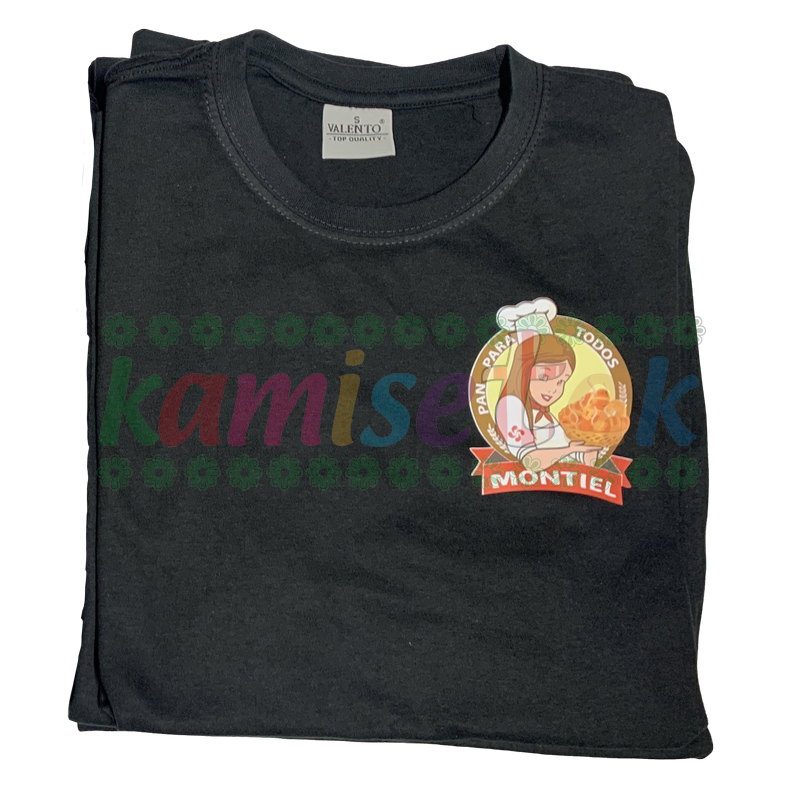 Camisetas negras Panadería  Montiel