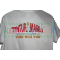 Camisetas blancas PINTURAS MARIUS