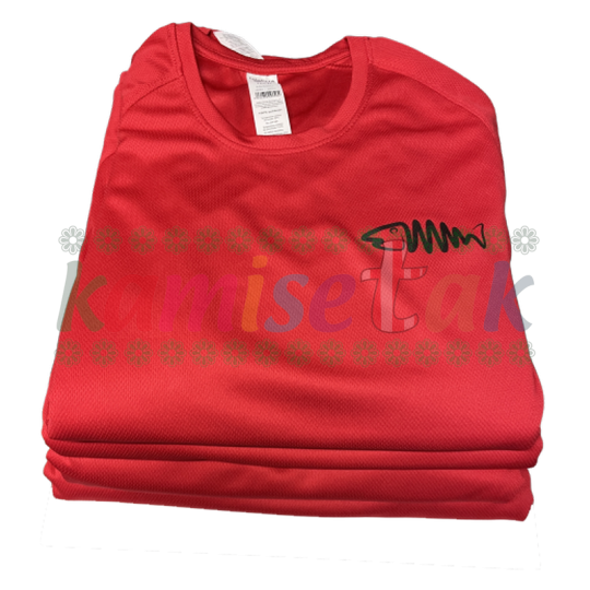 Camisetas rojas Pescadería de La Ribera Casco Viejo de Bilbao