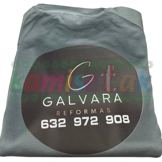 Camisetas grises de Reformas Galvara