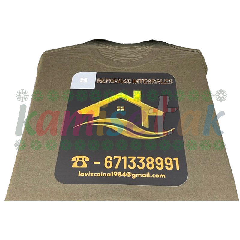 Camisetas beige de Reformas Integrales La Vizcaína