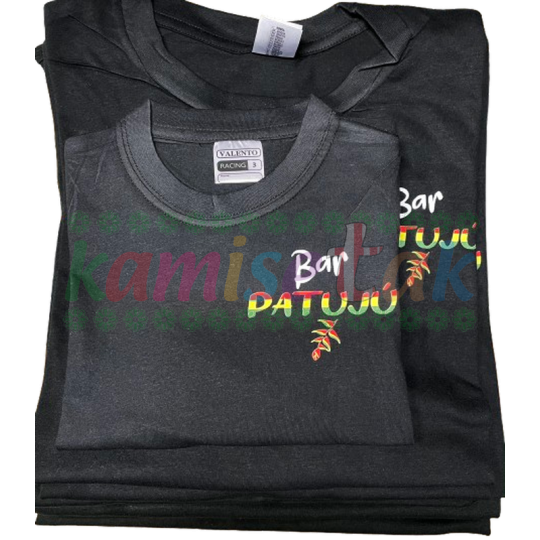 Camisetas negras Bar Pautuju