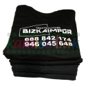Camisetas negras de Construcciones Bizkaimpor de Bilbao