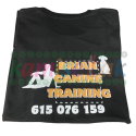 Camisetas negras de Brian Canine Training