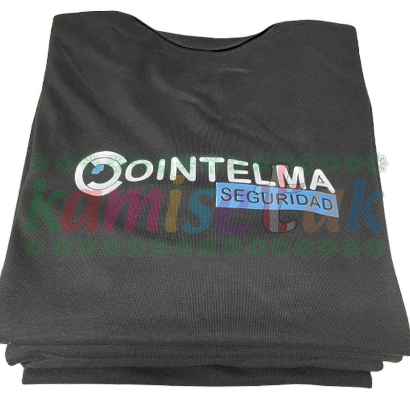 Camisetas negras de COINTELMA SEGURIDAD