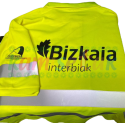 Chaqueta amarillo fosforito Bizkaia Interbiak