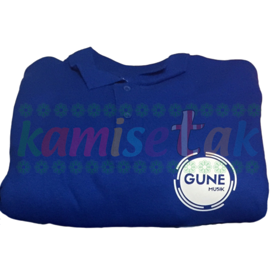 Polos azules de GUNE MUSIC