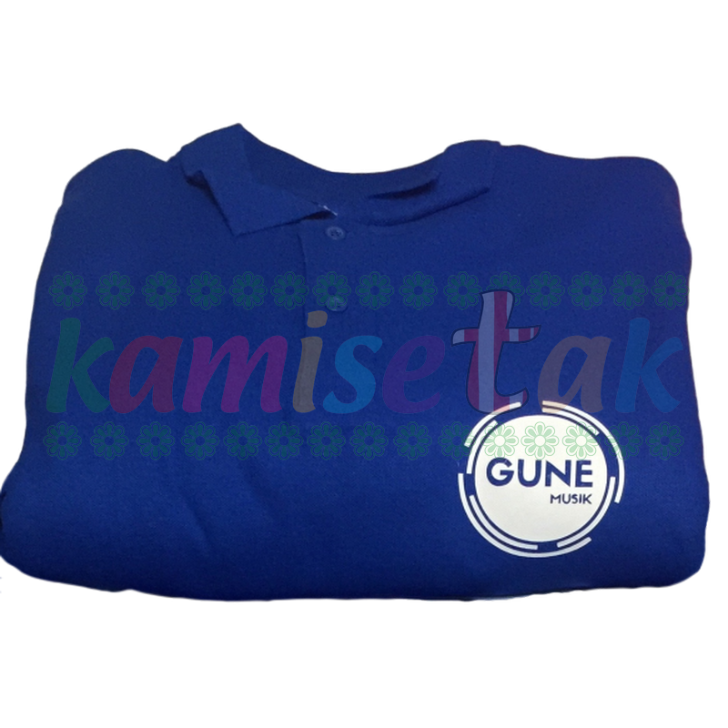 Polos azules de GUNE MUSIC