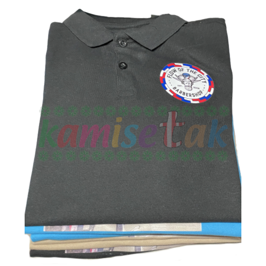 Polos negros de BARBER SHOP