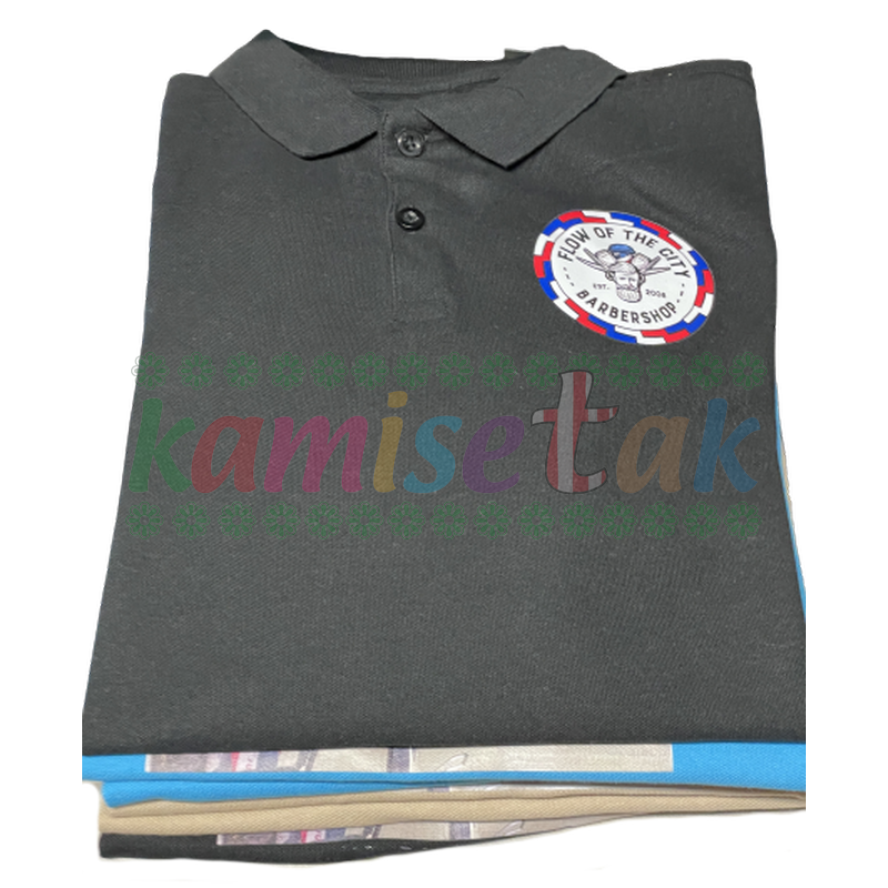 Polos negros de BARBER SHOP
