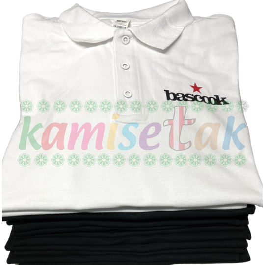 Polos blancos de restaurante BASKOOK
